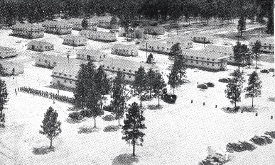 509. Barracks at Camp Polk Louisiana where it all began for 