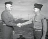 538. Col. Holbrook congratulates Col. Lowe as he assumes com