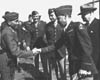 547. pvt. dacompinis receives the soldier's medal from gen. 